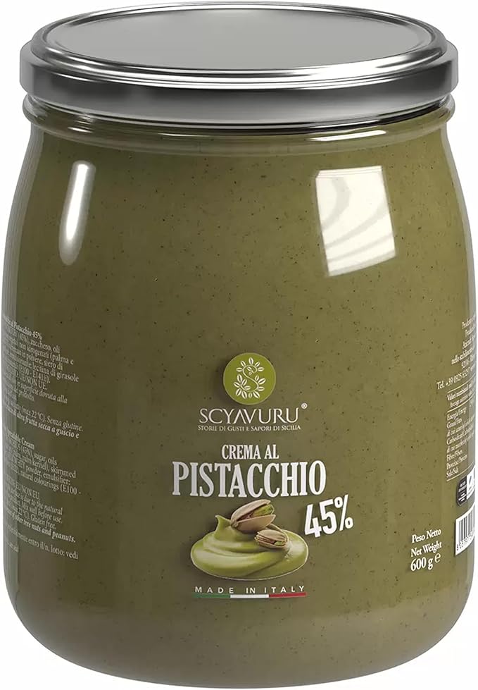 Scyavuru Spreadable Pistachio Cream 600G