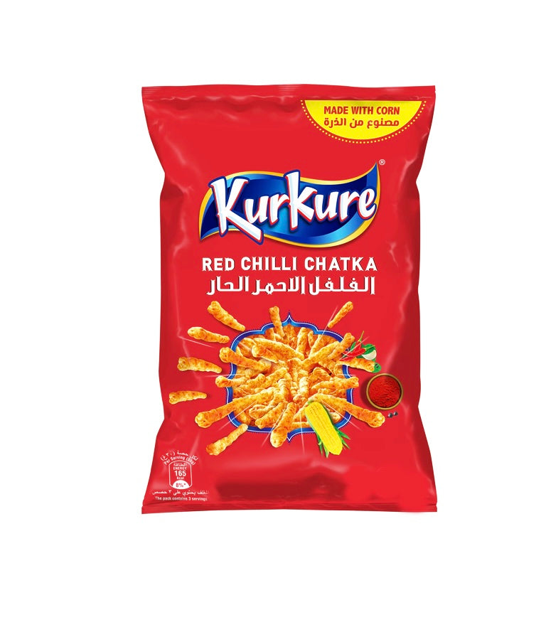 Kurkure Snacks K Red Chilli Chatka 75g