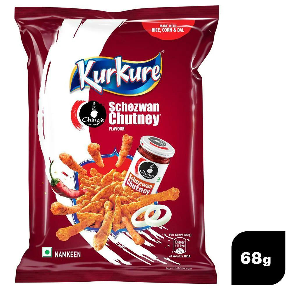 Kurkure Snacks K Schezwan Chutney 68g