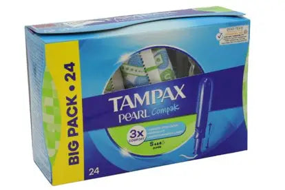 Tampax Compak Pearl Super 24pc