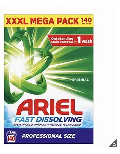 Ariel Actilift Powder 140Washes 7.7KG