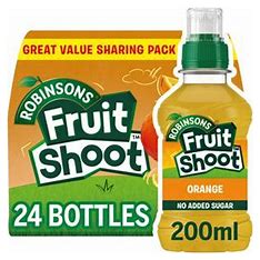 Robinsons Fruit Shoot Orange 24x200ML
