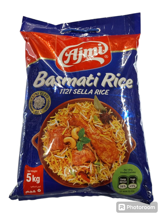 Ajmi Basmati Rice 1121 Sella 5Kg