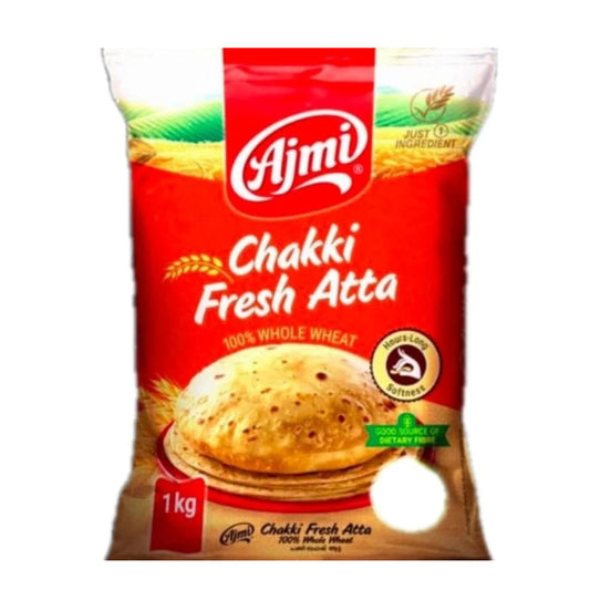 Ajmi Chakki Fresh Atta 1 Kg