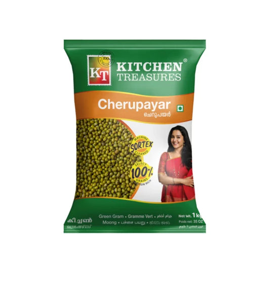 Kitchen Treasures Green Gram/Nadan Cherupayar 1Kg