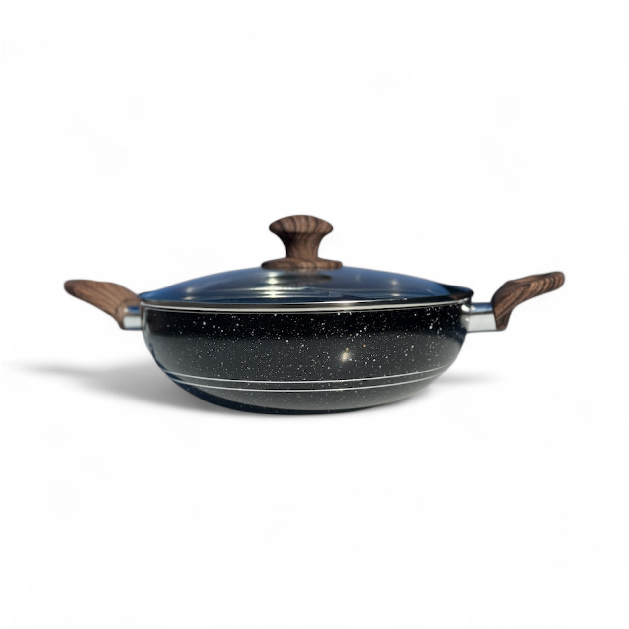 Wok pan with 2 side 24cm