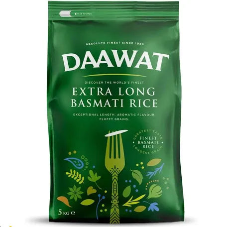 Daawat Extra Long Basmati rice 5KG