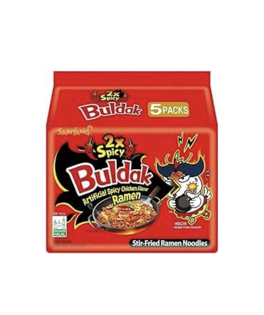 Samyang Multi 2x Hot Chicken Ramen (140g x 5)