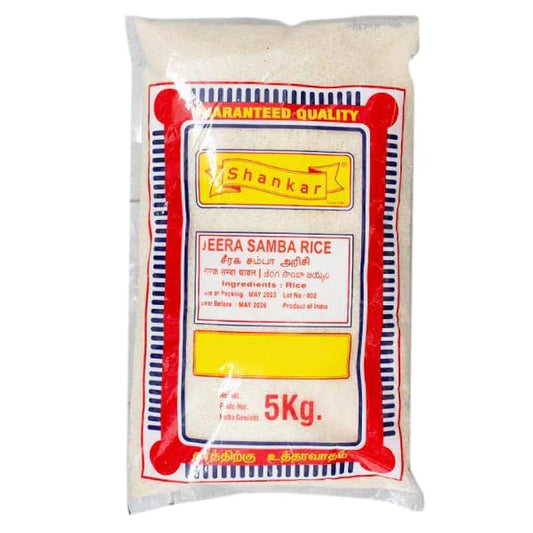 Shankar Jeeraga Samba Rice 5kg PM £12.49