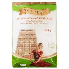 Shankar Sona Masoori Rice 10kg PM £14.99