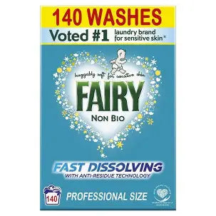 Fairy Non Bio Powder 140 Wash 7.7KG
