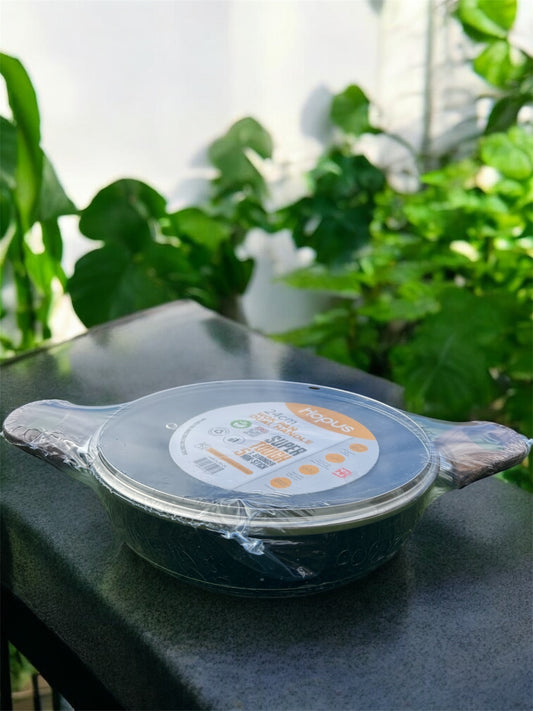Wok pan with 2 side 24cm