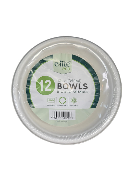 Elite 120Z Bowl (Biodegradable) 12p