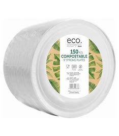 Jena Eco Compostable Strong Plates 150 PK